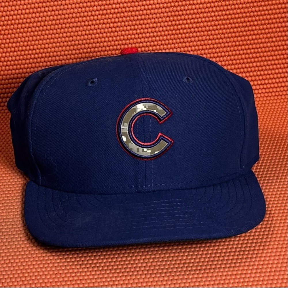 New Era Chicago Cubs MLB Authentic Fitted Baseball Cap Size 6 7/8 NEW